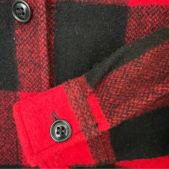 Buffalo Check Shacket sz 10 - Picture 4 of 7